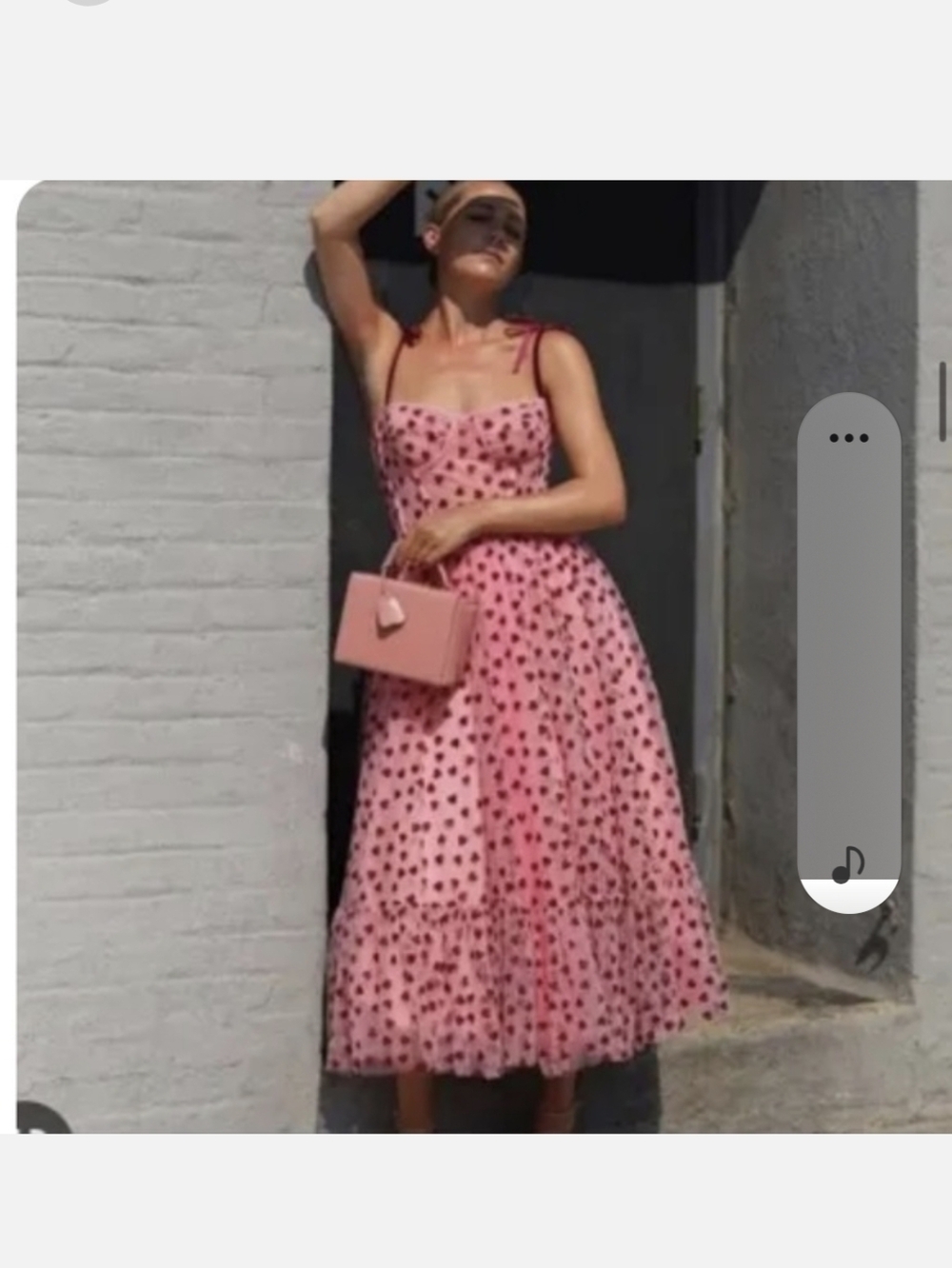 Betsey Johnson Pink Midi Dress with Sequin Red Hearts Print.